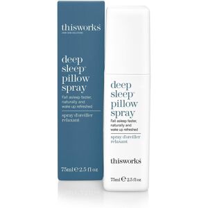 This Works Deep Sleep Pillow Spray, 75 Ml, Infused With Lavender, Camomile And V This Works Deep Sleep Pillow Spray, 75 Ml, Infused With Lavender, Camomile And V
