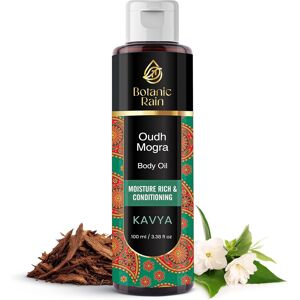Botanic Rain Organic Body Oil With Oudh & Mogra, Moisturizing & Hydrating Body Oil For Women Botanic Rain Organic Body Oil With Oudh & Mogra, Moisturizing & Hydrating Body Oil For Women