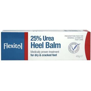 Flexitol® Heel Balm 25% Urea For Dry & Cracked Feet Intense Moisturiser 40g Flexitol® Heel Balm 25% Urea For Dry & Cracked Feet Intense Moisturiser 40g