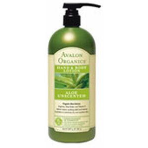 Avalon Organics Hand and Body Lotion Aloe Unscented - Hand & Body Lotion - 32 oz Avalon Organics Hand and Body Lotion Aloe Unscented - Hand & Body Lotion - 32 oz