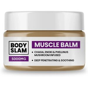 Bodyslam® 5000mg Mushroom Infused Muscle Balm 100ml Tub Soothing Deep Relief Bodyslam® 5000mg Mushroom Infused Muscle Balm 100ml Tub Soothing Deep Relief