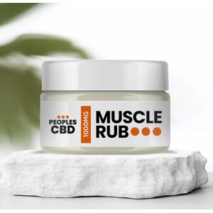 Peoples Cbd® 1000mg Strong High Strength Cbd Massage Muscle Rub Balm Peoples Cbd® 1000mg Strong High Strength Cbd Massage Muscle Rub Balm
