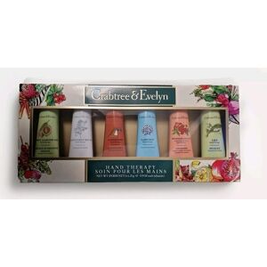 Crabtree & Evelyn 6 Pc Hand Therapy Lotion Gift Set 25g Each. Ideal For Her/him Crabtree & Evelyn 6 Pc Hand Therapy Lotion Gift Set 25g Each. Ideal For Her/him