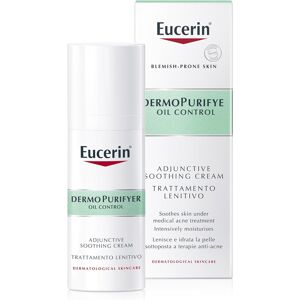 Eucerin Dermopurifyer Oil Control Adjunctive Soothing Cream 50ml, Protective Fac Eucerin Dermopurifyer Oil Control Adjunctive Soothing Cream 50ml, Protective Fac