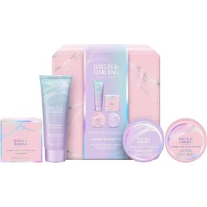 Baylis & Harding Jojoba, Vanilla & Almond Oil Luxury Pamper Tin Gift Set - Vega Baylis & Harding Jojoba, Vanilla & Almond Oil Luxury Pamper Tin Gift Set - Vega