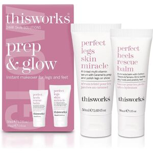 This Works Prep And Glow Gift Set: Perfect Legs Skin Miracle 50ml & Perfect Balm This Works Prep And Glow Gift Set: Perfect Legs Skin Miracle 50ml & Perfect Balm