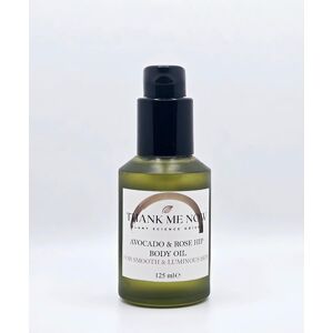 Thank Me Now Plant Science Driven Avocado & Rose Hip Body Oil - For Smooth, Luminous & Spot Free Skin 125 Ml Thank Me Now Plant Science Driven Avocado & Rose Hip Body Oil - For Smooth, Luminous & Spot Free Skin 125 Ml