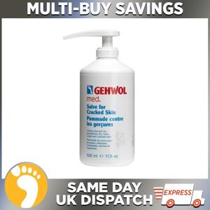 Gehwol Med Salve For Cracked Skin 500ml Dispenser Pump Severe Dry/rough Skin Gehwol Med Salve For Cracked Skin 500ml Dispenser Pump Severe Dry/rough Skin