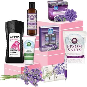 Sinta Gifts Relaxing Bath Set Bundle Includes Spa Bath Oil, Lavender Bath Salts , Hand Cr Sinta Gifts Relaxing Bath Set Bundle Includes Spa Bath Oil, Lavender Bath Salts , Hand Cr