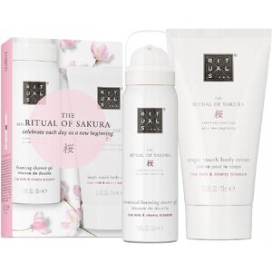 Rituals The Ritual Of Sakura Luxury Gift Set, Shower Gel 50ml And Body Cream 70ml, Pers Rituals The Ritual Of Sakura Luxury Gift Set, Shower Gel 50ml And Body Cream 70ml, Pers
