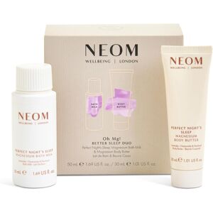 Neom- Oh Mg! Better Sleep Duo Gift Set Perfect Night'S Sleep Magnesium Bath M Neom- Oh Mg! Better Sleep Duo Gift Set Perfect Night'S Sleep Magnesium Bath M