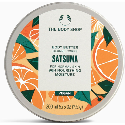 The Body Shop Satsuma Body Butter (1x 200ml), Body Moisturiser With Shea Butter, Body Cream Fo The Body Shop Satsuma Body Butter (1x 200ml), Body Moisturiser With Shea Butter, Body Cream Fo