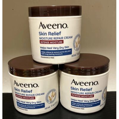 Aveeno Skin Relief Intense Moisture Repair Cream - 11 Oz Aveeno Skin Relief Intense Moisture Repair Cream - 11 Oz