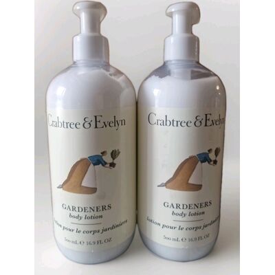 Crabtree & Evelyn Gardeners Body Lotion Duo – 2 × 500ml – Pack Of 2 For Gifting Crabtree & Evelyn Gardeners Body Lotion Duo – 2 × 500ml – Pack Of 2 For Gifting