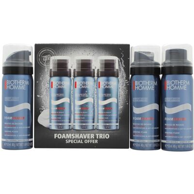 Biotherm Homme Shaving Foam Set (3 x 50ml) Biotherm Homme Shaving Foam Set (3 x 50ml)