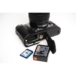 Tp Original Genuine Real Leather Half Camera Case Bag Cover For Fujifilm Xa3 X-A3 Black Open Tp Original Genuine Real Leather Half Camera Case Bag Cover For Fujifilm Xa3 X-A3 Black Open