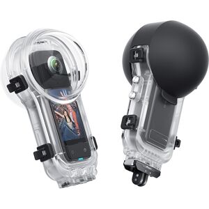 For Insta360 X5 Quick-Release Invisible Dive Case Waterproof Up To 60m (197ft) For Insta360 X5 Quick-Release Invisible Dive Case Waterproof Up To 60m (197ft)