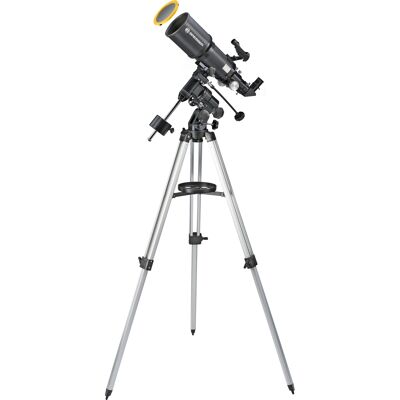 Bresser Polaris-I 102/460 Eq3 Refractor Telescope With Smartphone Adapter & Sola Bresser Polaris-I 102/460 Eq3 Refractor Telescope With Smartphone Adapter & Sola