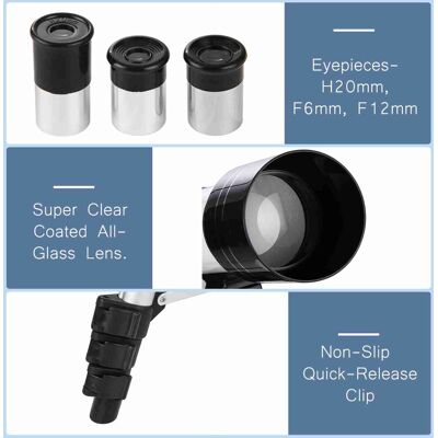 ›70mm Astronomical Telescope 150x High Power Monocular Telescope Refractor ›70mm Astronomical Telescope 150x High Power Monocular Telescope Refractor