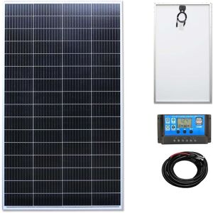Lowenergie 200w Solar Panel Kit Mono Battery Charging Charge Controller Boat Caravan Homek1 Lowenergie 200w Solar Panel Kit Mono Battery Charging Charge Controller Boat Caravan Homek1