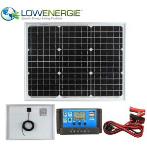Lowenergie 30w Mono Solar Panel Battery Charging Kit Charger Controller Boat Caravan Homek1 Lowenergie 30w Mono Solar Panel Battery Charging Kit Charger Controller Boat Caravan Homek1
