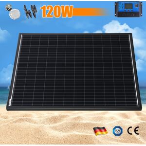Saronic 120w Mono Black Solar Panel Kit 12v Mono Home Battery Charger Rv Caravan Boat Uk Saronic 120w Mono Black Solar Panel Kit 12v Mono Home Battery Charger Rv Caravan Boat Uk