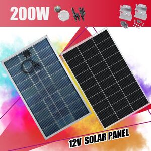 Saronic Bifacial 12v 200w Solar Panel Kit Mono 200 Watt For Rv Camper Boat Home Saronic Bifacial 12v 200w Solar Panel Kit Mono 200 Watt For Rv Camper Boat Home