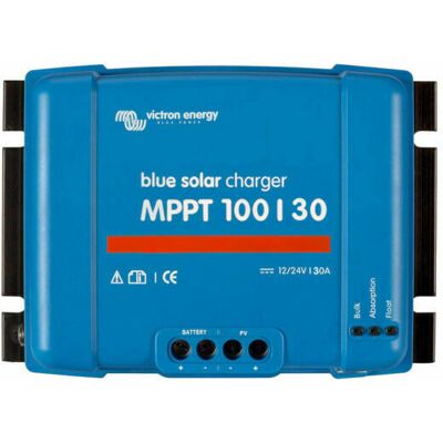 Victron Energy Victron BlueSolar MPPT 100/30 Solar Charge Controller - Solar Power Management Victron Energy Victron BlueSolar MPPT 100/30 Solar Charge Controller - Solar Power Management