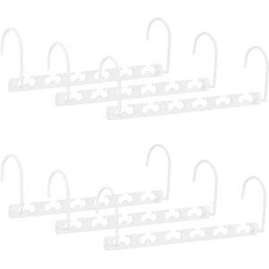 Relaxdays White Space-Saving Metal Hangers - Clothes Organizer Relaxdays White Space-Saving Metal Hangers - Clothes Organizer