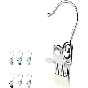 Does Not Apply Space-Saving Clothespin Hat Pants Storage Hanging Travel Hook, New 360° Rotating Does Not Apply Space-Saving Clothespin Hat Pants Storage Hanging Travel Hook, New 360° Rotating