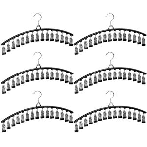 Sodial 6pack Legging Organizer For Closet Hanging,Pants Hangers With 15 Clips4053 Sodial 6pack Legging Organizer For Closet Hanging,Pants Hangers With 15 Clips4053