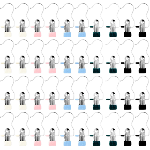 Does Not Apply 40 Pcs Portable Laundry Hooks Anti-Slip Boot Hangers Clips Multifunctional Stain Does Not Apply 40 Pcs Portable Laundry Hooks Anti-Slip Boot Hangers Clips Multifunctional Stain