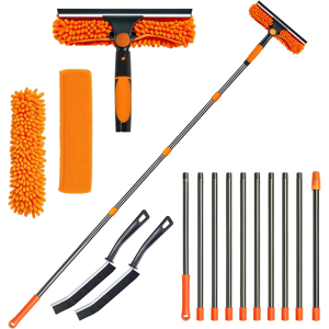 Does Not Apply 4.3m Long Reach Window Cleaning Kit, Window Cleaning Equipment With 10 Extension Does Not Apply 4.3m Long Reach Window Cleaning Kit, Window Cleaning Equipment With 10 Extension
