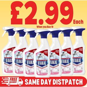 Viakal Fresh Spring Rose Limescale Remover Spray 500ml Anti-Droplet , Scale Viakal Fresh Spring Rose Limescale Remover Spray 500ml Anti-Droplet , Scale