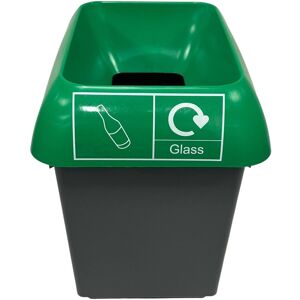 Chabrias Ltd Plastic 30 Litre Recycling Green Glass Bin, Waste Bin, Recycling Bin, Glass Bin Chabrias Ltd Plastic 30 Litre Recycling Green Glass Bin, Waste Bin, Recycling Bin, Glass Bin