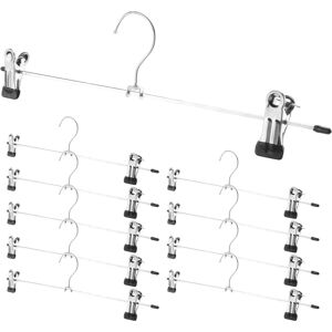 Care+ 3x(10pcs Metal Trousers Hangers, Non-Slip Clips Hanger For Slacks Jeans1608 Care+ 3x(10pcs Metal Trousers Hangers, Non-Slip Clips Hanger For Slacks Jeans1608