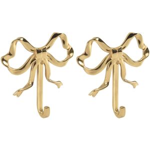 Sodial 3x(2pcs Decorative Bow Hanger Towel Hook Bow Shaped Hat Hooks Brass Bow9196 Sodial 3x(2pcs Decorative Bow Hanger Towel Hook Bow Shaped Hat Hooks Brass Bow9196
