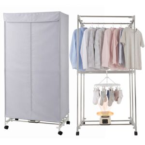 1500w Electric Heated Clothes Airer – 10kg Capacity, 2-Tier Foldable Dryer 1500w Electric Heated Clothes Airer – 10kg Capacity, 2-Tier Foldable Dryer