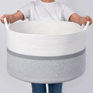 Timeyard Xxxl Extra Large Laundry Basket Cotton Rope Woven Basket Throw Blanket Storage Timeyard Xxxl Extra Large Laundry Basket Cotton Rope Woven Basket Throw Blanket Storage