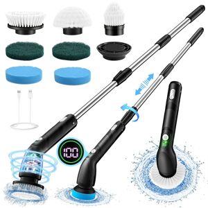 Pureswirlz Electric Cleaning Brush Electric Spin Scrubber With Long Handle Ipx7 Bathroom Pureswirlz Electric Cleaning Brush Electric Spin Scrubber With Long Handle Ipx7 Bathroom