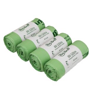 All-Green 50 Litre X 100 Bags Bio Liner Compostable Kitchen Bin Liners - Food Waste Bin - All-Green 50 Litre X 100 Bags Bio Liner Compostable Kitchen Bin Liners - Food Waste Bin -