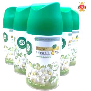 Air Wick 6 X Airwick Freshmatic Air Freshener Refill Pack Freesia & Jasmine 250ml Air Wick 6 X Airwick Freshmatic Air Freshener Refill Pack Freesia & Jasmine 250ml