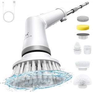 Does Not Apply Cordless Electric Spin Scrubber: Power Shower Scrubber With Long Handle For Clea Does Not Apply Cordless Electric Spin Scrubber: Power Shower Scrubber With Long Handle For Clea
