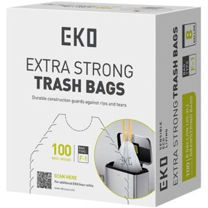 Eko Bin Liners Size F-1 - 100 Bags - Trash Bin Liners Eko Bin Liners Size F-1 - 100 Bags - Trash Bin Liners