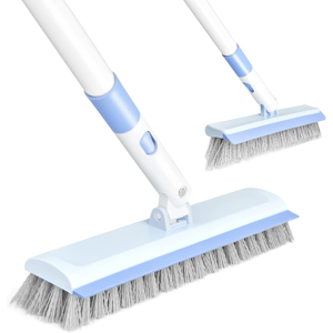 Does Not Apply Floor Scrubbing Brush, 147 Cm, Telescopic Handle, 3-In-1 Scraping Brush, Stiff B Does Not Apply Floor Scrubbing Brush, 147 Cm, Telescopic Handle, 3-In-1 Scraping Brush, Stiff B