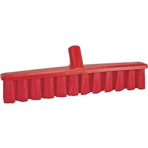 Vikan 31734 16\" Ust Push Broom, Medium, Red Vikan 31734 16\" Ust Push Broom, Medium, Red