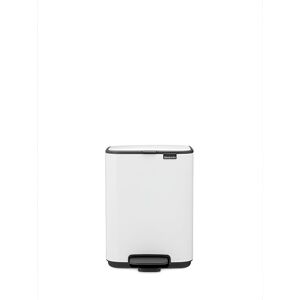 Brabantia Bo Pedal Bin 4l (White), Space-Efficient And Soft Closing Waste Bin W Brabantia Bo Pedal Bin 4l (White), Space-Efficient And Soft Closing Waste Bin W