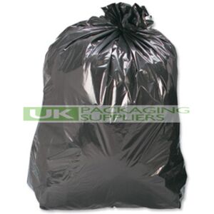 Ukps 200 Black Plastic Polythene Refuse Rubbish Sacks Bin Liners Bags 18x29x39\" - New Ukps 200 Black Plastic Polythene Refuse Rubbish Sacks Bin Liners Bags 18x29x39\" - New