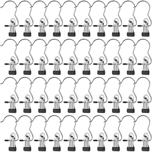 Does Not Apply 40 Pieces Boot Hanger Clips, Stainless Steel Laundry Hooks, Closet Hanging Clips Does Not Apply 40 Pieces Boot Hanger Clips, Stainless Steel Laundry Hooks, Closet Hanging Clips