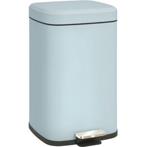 Homcom 20l Kitchen Pedal Bin, Metal Rubbish Bin With Soft-Close Lid, Light Green Homcom 20l Kitchen Pedal Bin, Metal Rubbish Bin With Soft-Close Lid, Light Green